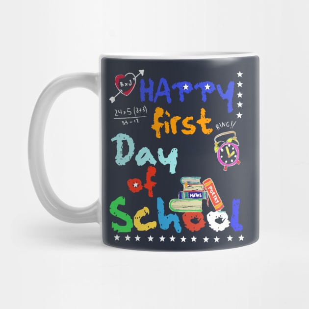 Funny Teachers Students Back to School Gift First Day of School Apparel by Bezra